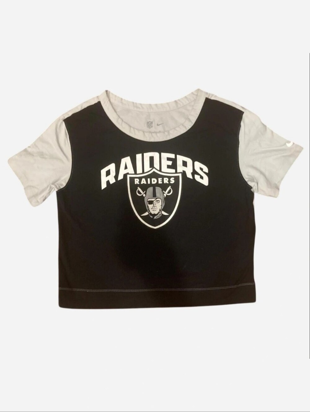S | NFL Nike Raiders baby tee
